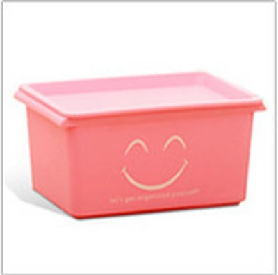 The Whole Box Wholesale Home Office Necessary Magic Smiley Face Plastic Storage Box Organizer