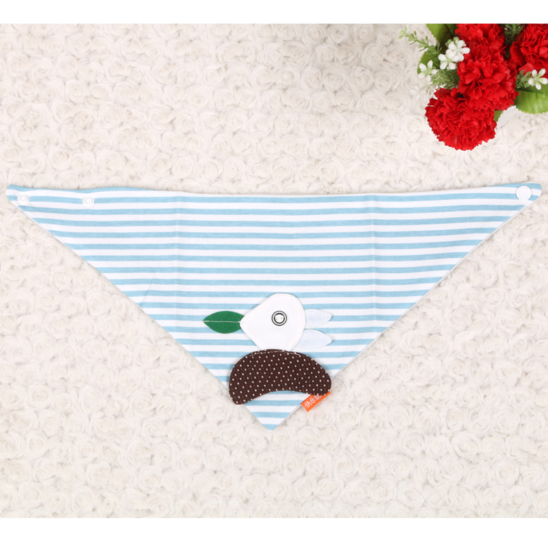 Saliva Towel Rabbit Triangle Towel Cotton Headscarf Summer Children's Saliva Pocket details Picture