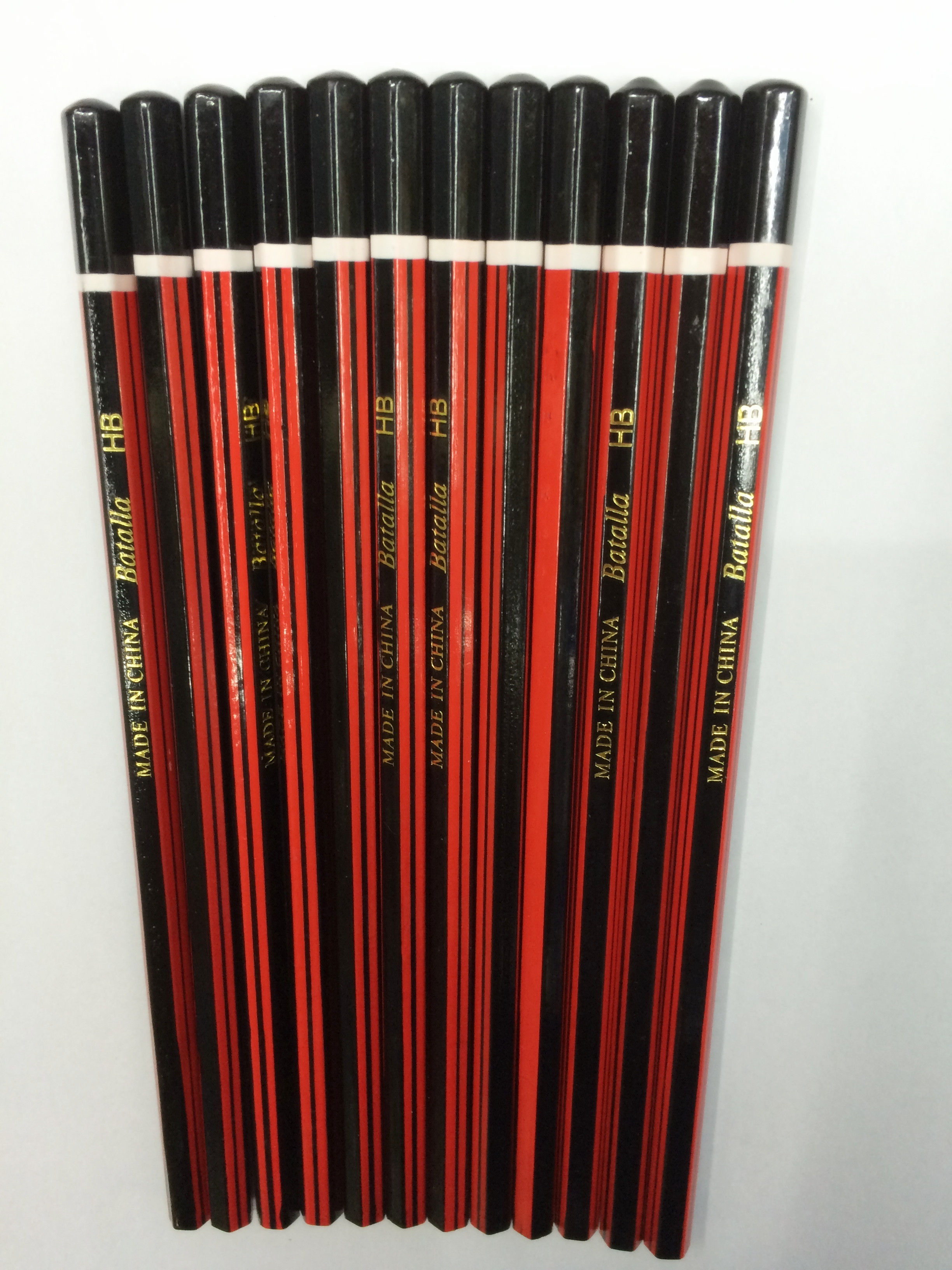 To Bo Stationery Manufacturers Direct Wholesale Red And Black Draw Stick Top Pencil Student Writing Pencil Wholesale Spot Specification drawing