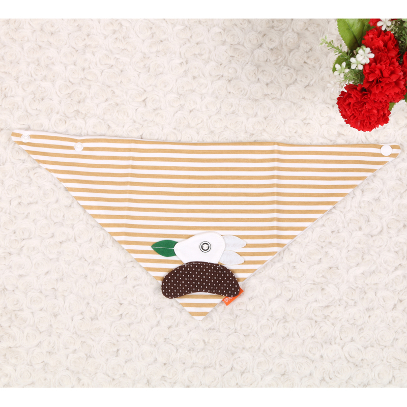 Saliva Towel Rabbit Triangle Towel Cotton Headscarf Summer Children's Saliva Pocket Specification drawing