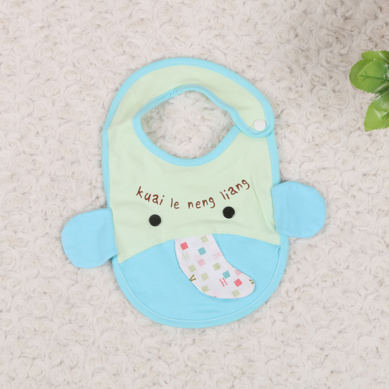 Summer Baby Drool Towel Baby Long Nose Bib Children's Meal Pocket Waterproof 1058 Specification drawing