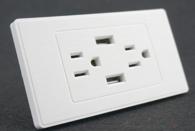 TV New, unique, TV shopping, US standard socket, USB socket, wall-mounted multi-hole socket, export version