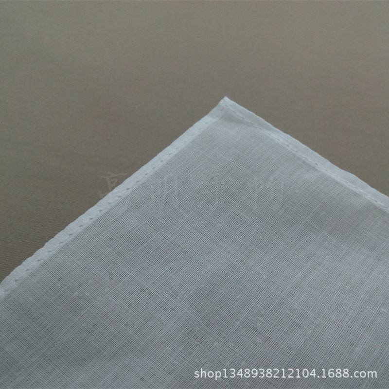 素白什么都没的纯白手帕小手绢涂鸦折纸DIY都可28cm细节图
