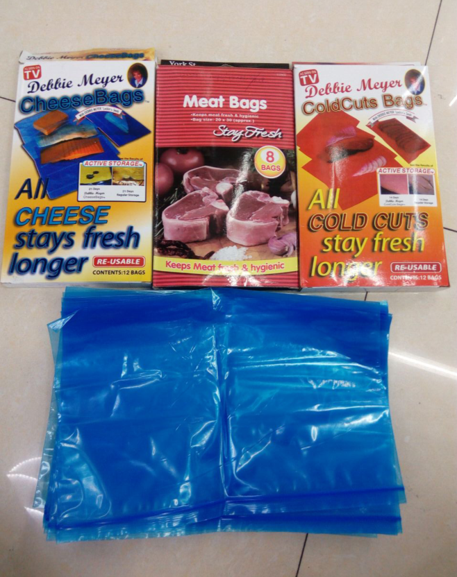 TV Food Preservation Bags, Vegetable preservation bags, Meaf ColdCuts Bags, for export only, for export only
