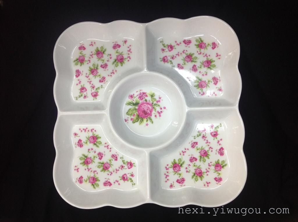 Large 5-tins fruit bowl 094