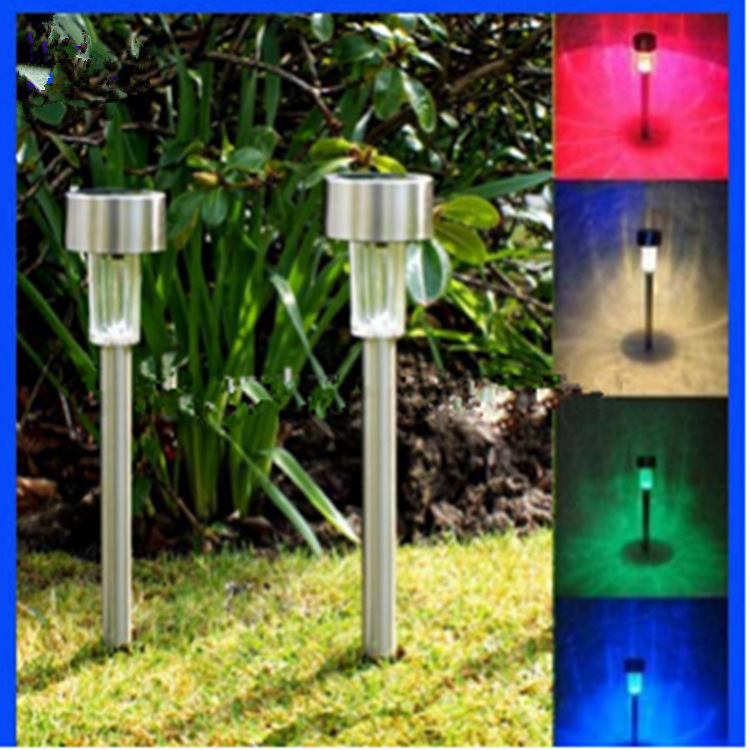Manufacturers wholesale solar ENERGY RGB color lawn lights outdoor lighting LED yard lights