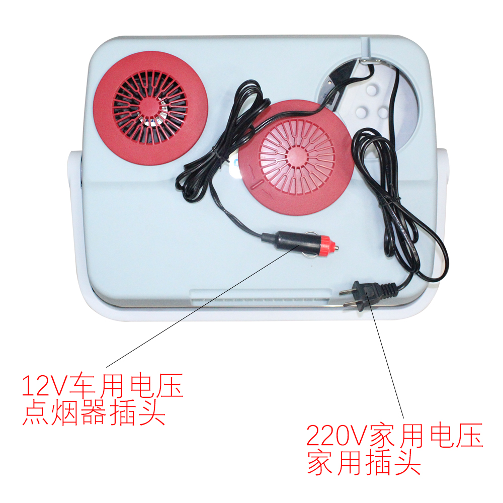 新款32L车载冰箱冷暖箱车家两用迷你小冰箱家用制冷冷藏批发产品图