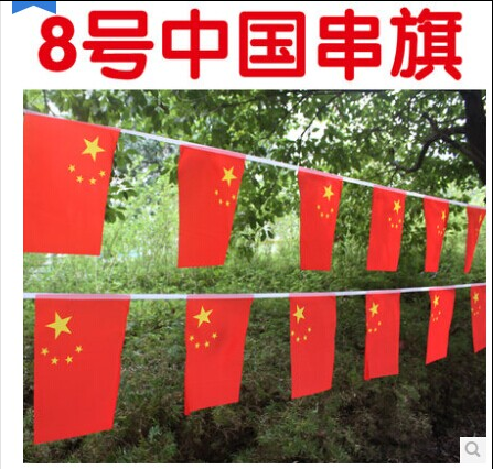 25面8号中国串旗 各国旗帜串旗产品图