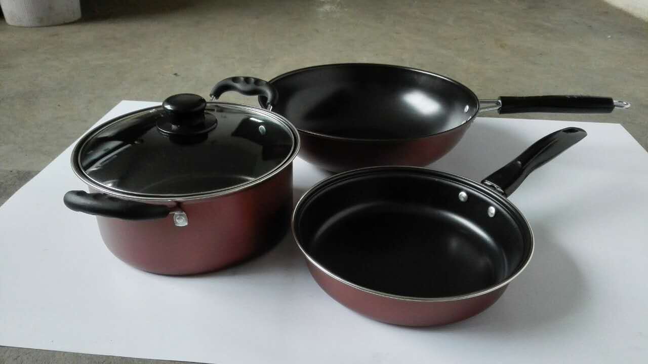 礼品3件套，套装锅具，礼品套锅