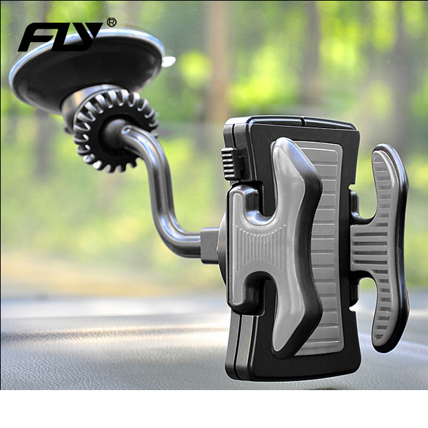 汽车手机支架通用型吸盘式车载支架360度旋转汽车用品产品图