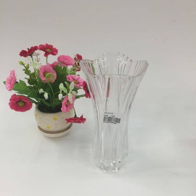 18压别水晶花瓶新款细节图