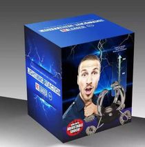 Lightning response game miniature electroshock lie detector toy