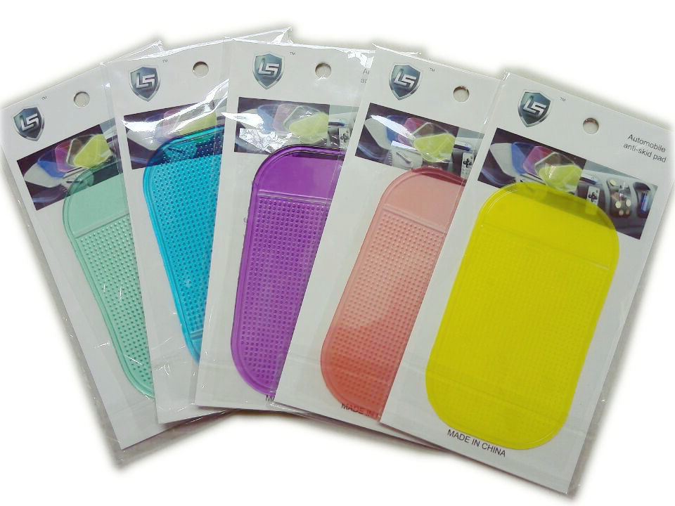带包装车用小蜘蛛防滑垫硅胶汽车防滑垫手机垫止滑垫汽车用品