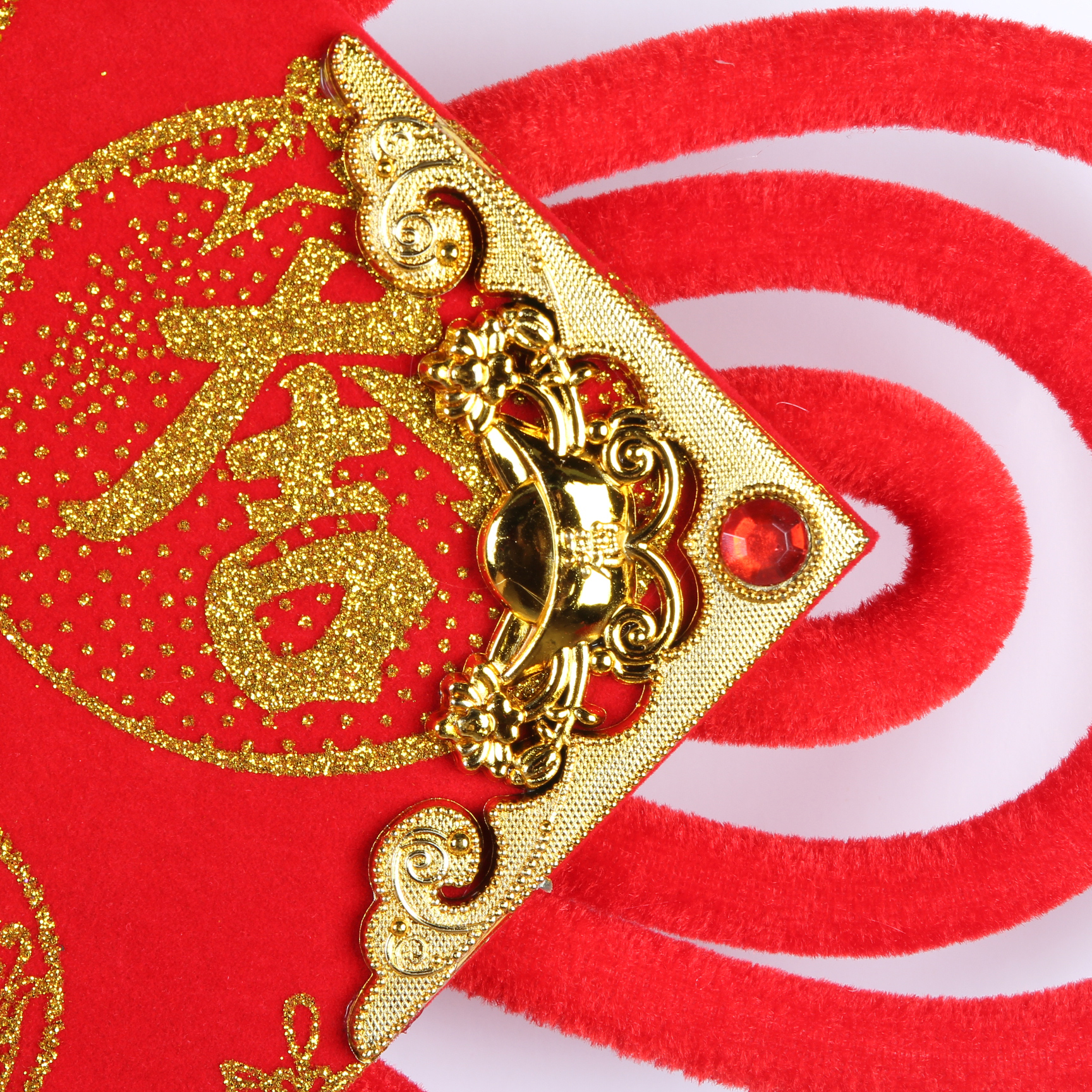 Large-sized Chinese knot apple blessing festive pendant, wedding supplies, festive wedding and festival supplies. Moving into a new home Application Scenario