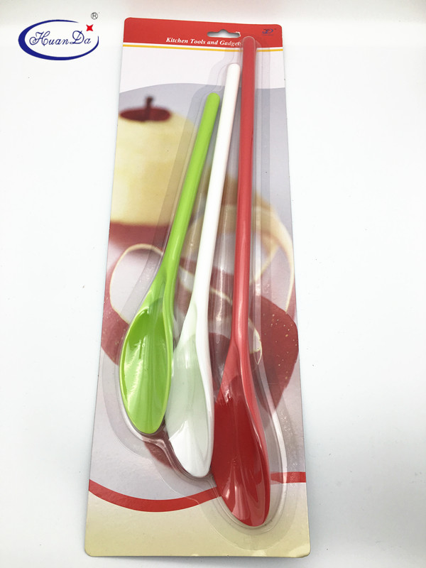 【HUANG DA】3PC彩色沙拉勺