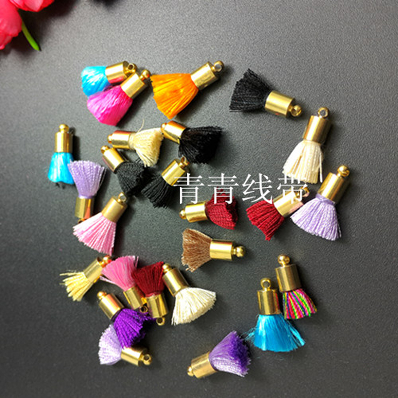Pure Handmade Small Tassel Hanging Fringe Korean Version Tassel Diy Jewelry Accessories