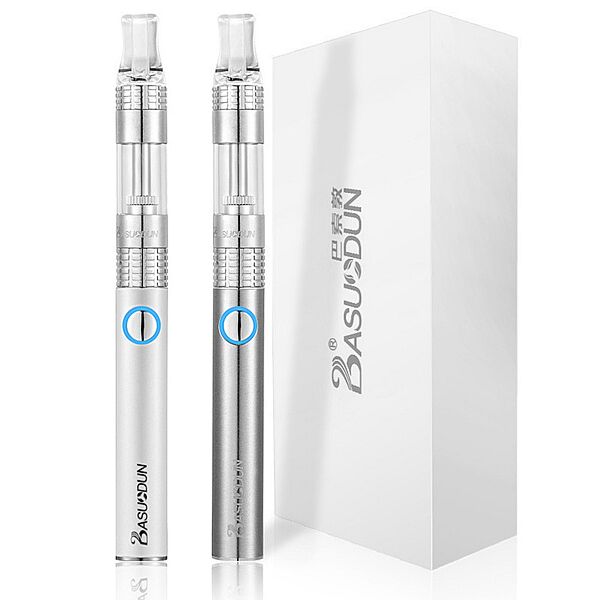 E-cigarette smoking cessation kit: new charging smoking cessation product emulates a steam smoke