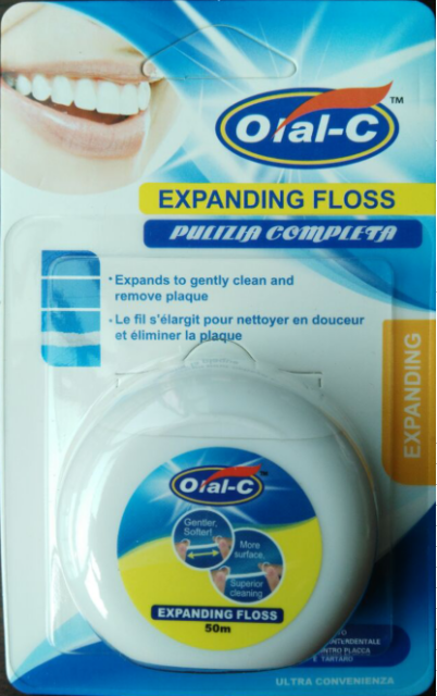 Oral-C dental floss box whitening line box purchasing