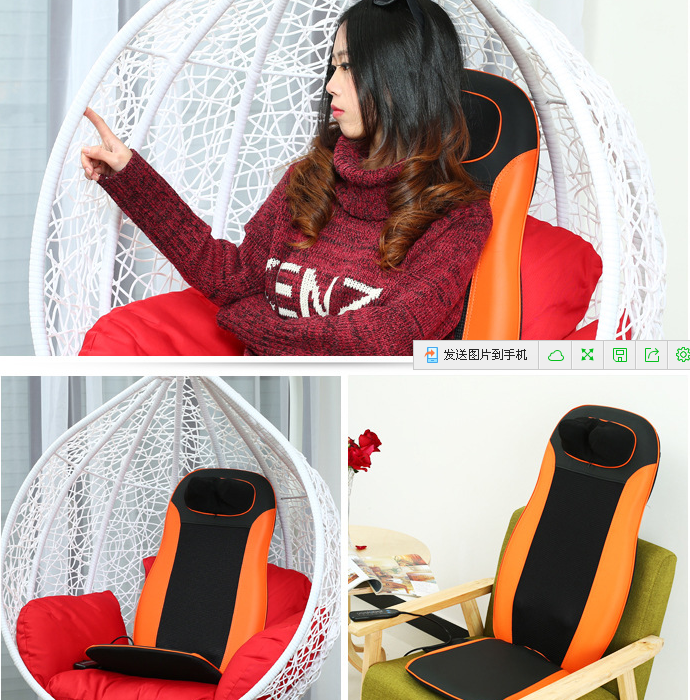 Whole body multi-functional massage pad sit cushion car massage chair cushion cervical massage machine full figure