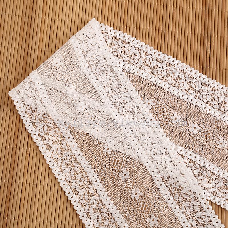 Lace double-sided large lace collar and cuff lace fabric details Picture