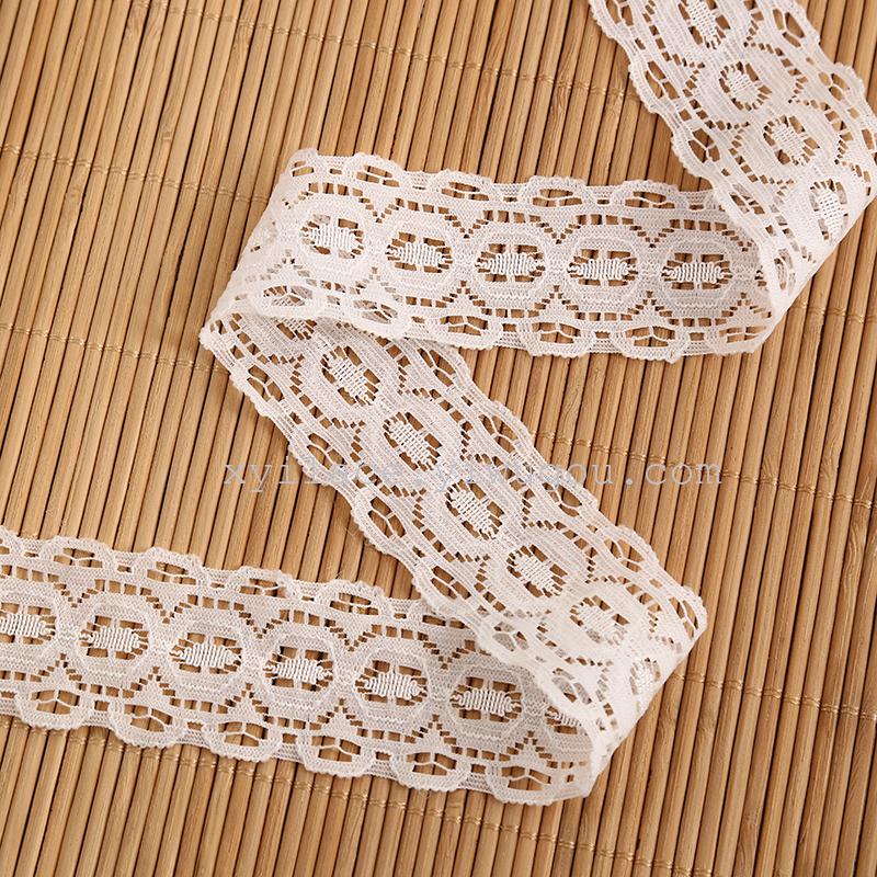Inventory of 3cm embroidered lace elastic trim underwear and accessories Application Scenario