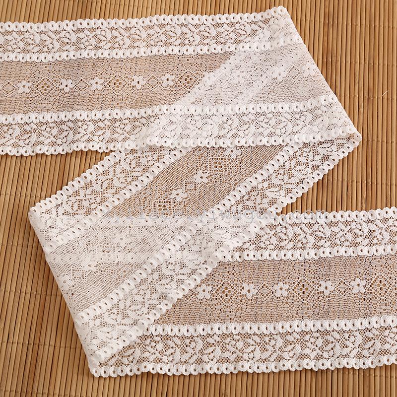 Lace double-sided large lace collar and cuff lace fabric Application Scenario