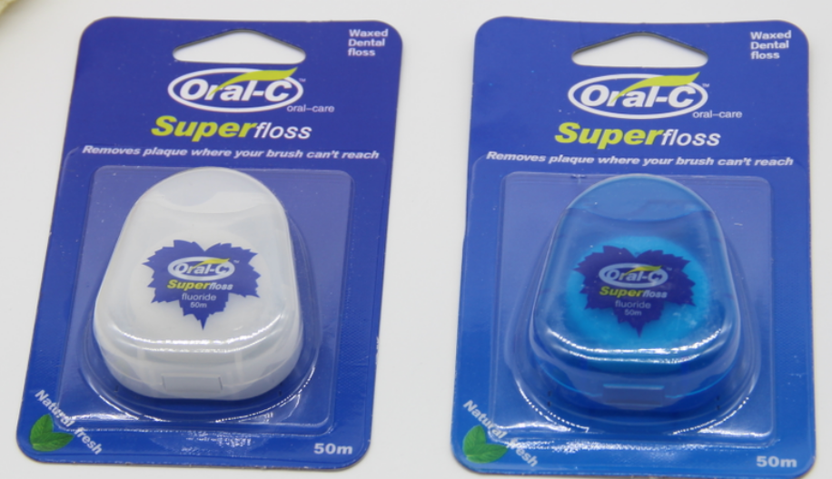 New dental floss box Oral-C foreign trade bestseller whitening floss