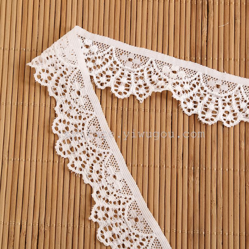 弹力蕾丝花边打底裤安全裤辅料袜子内衣裤服装H1860细节图