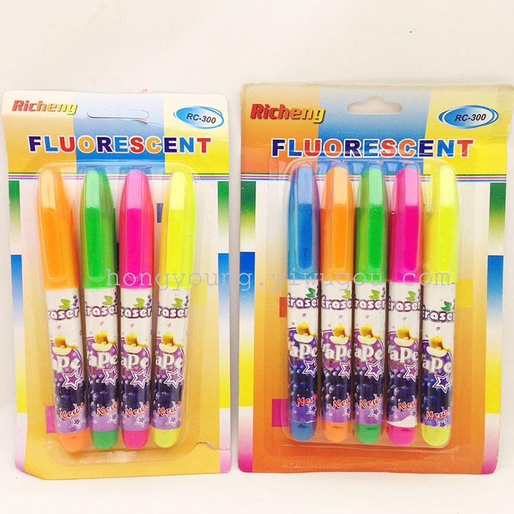 RICHENG has 3 fluorescent pens, 4 CARDS, 5 CARDS and 6 CARDS