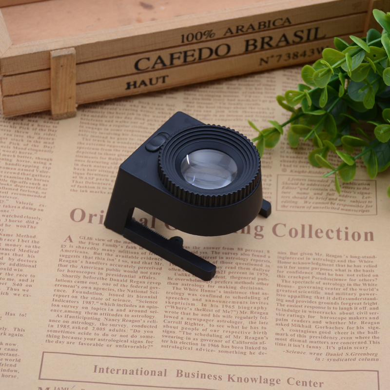 (Jinghui) Factory direct sales with LED light cloth inspection mirror inspection magnifying glass 9006
