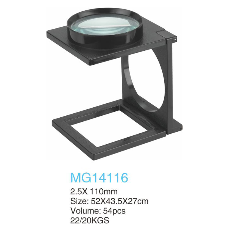 (Jinghui) Wholesale 14116 portable folding 110mm lens cloth glass lens reading cloth