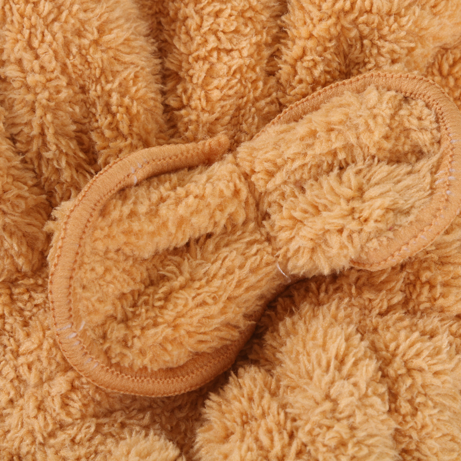 Piaoyang Señora Corto arco sombrero cabello seco material coral fleece suave y absorbente Application Scenario