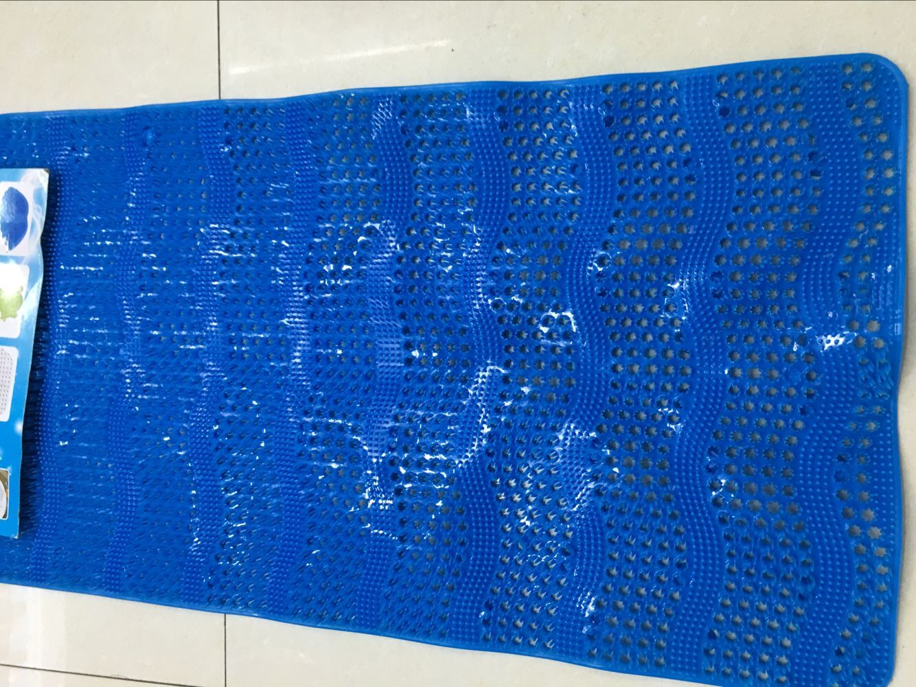 PVC wave grass bathroom mat, anti-slip mat, PVC anti-slip mat, bathroom anti-slip mat, bathtub mat details Picture