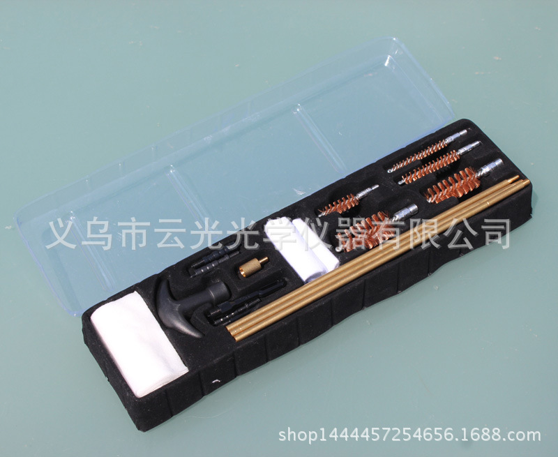Outdoor 20 tubes thick 12 tubes brush copper wire cotton wool cleaning tube brush set