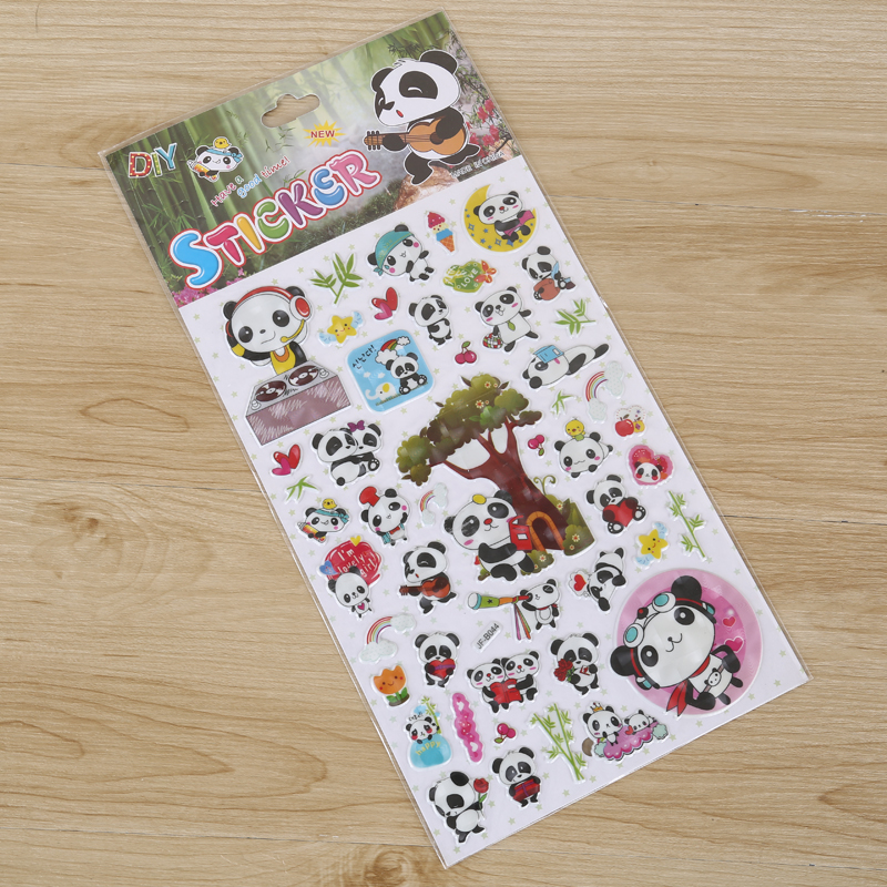 新款：JFB系列猫眼贴贴纸可爱卡通儿童换装贴纸细节图