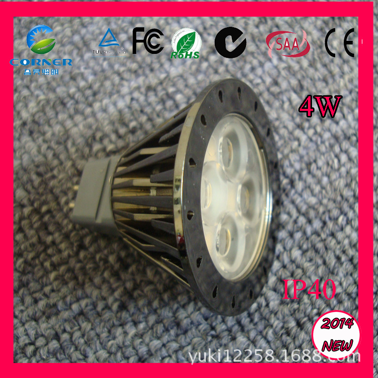 Led Spotlights 4WLed cup die-cast housing high power LED spotlights