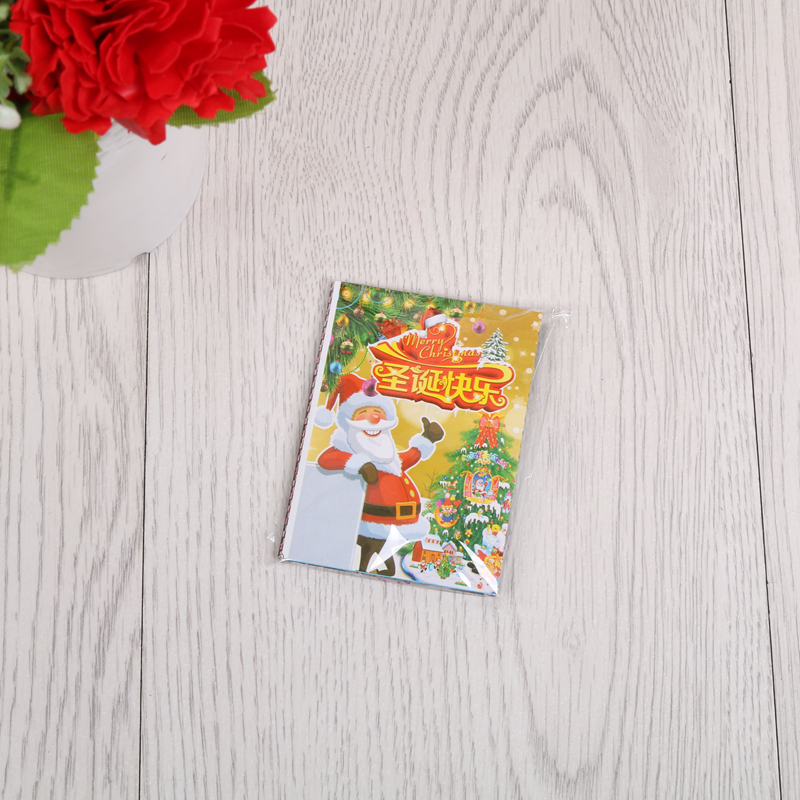 圣诞刮刮画八连宝宝手工制作DIY刮刮画细节图