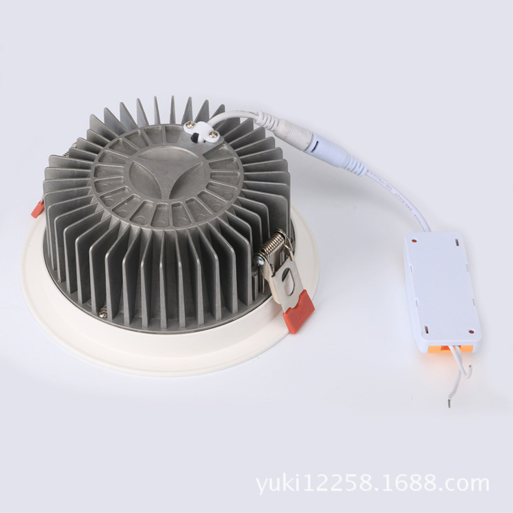 5 "COB down light 20W square die cast down light details Picture