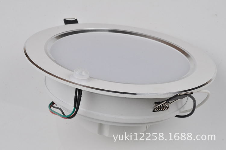 LED 5 "baked white sensor downlight infrared sensor LED sensor light