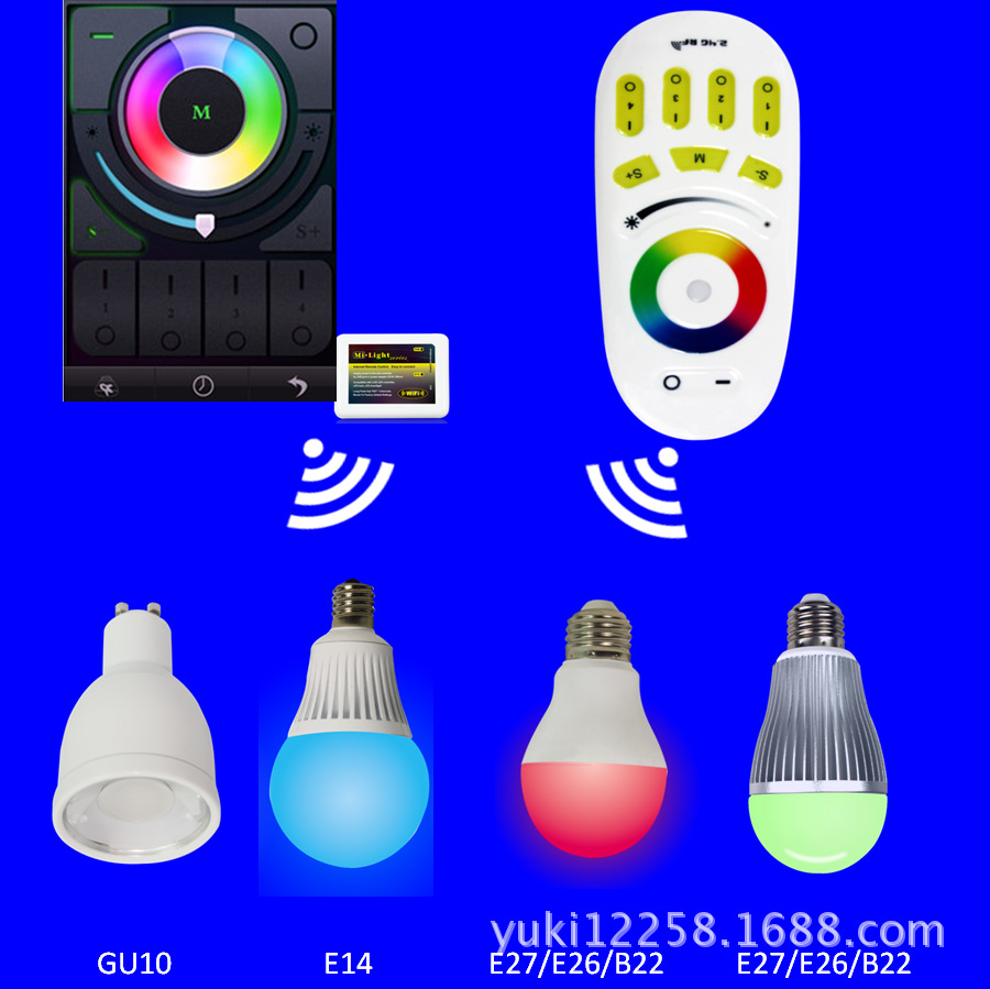 LED Dimmer bulb LED Smart bulb RGB bulb lamp