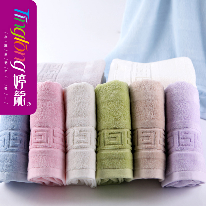 Pure cotton jacquard broken stand absorbent soft adult towel Hotel gift Towel Tenong towel