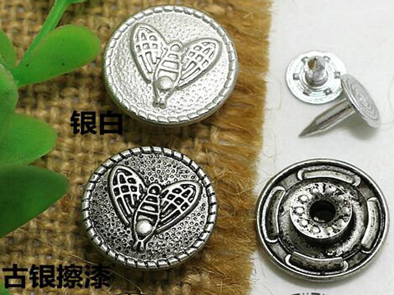Honey bee retro I-button jeans buckle strap strap strap skirt buckle luggage accessories thumbnail