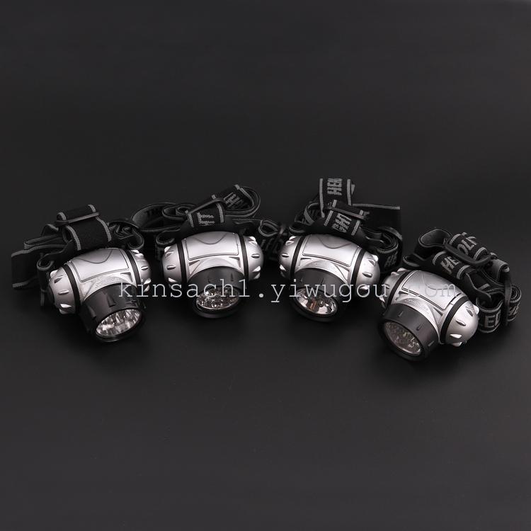 Jinsha multi-focus strong light outdoor camping waterproof super bright 14LED headlamp