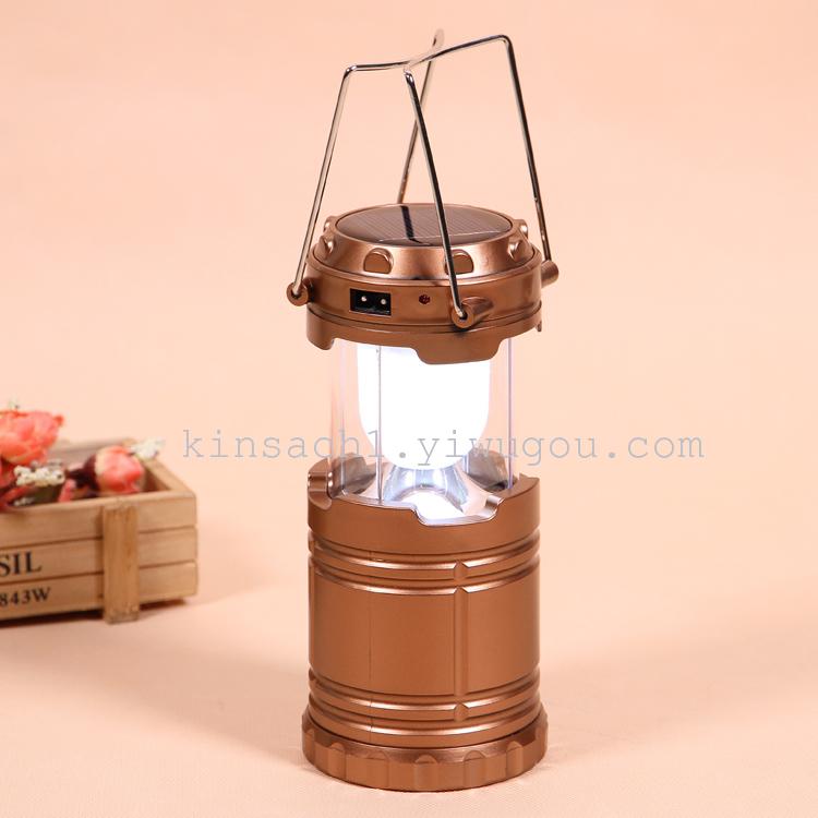 Jinsha telescopic camping lamp solar energy outdoor multi-functional tent G-85 horse lamp