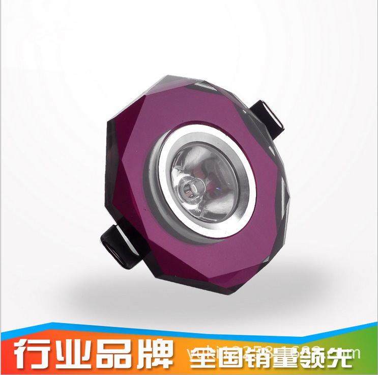 LED 1W Skylight LED Crystal Skylight LED crystal aisle light