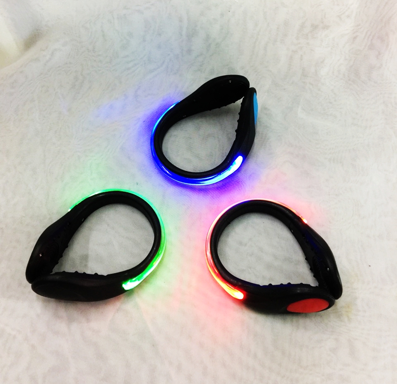 夜间发光人Led运动鞋夹跑步发光鞋灯