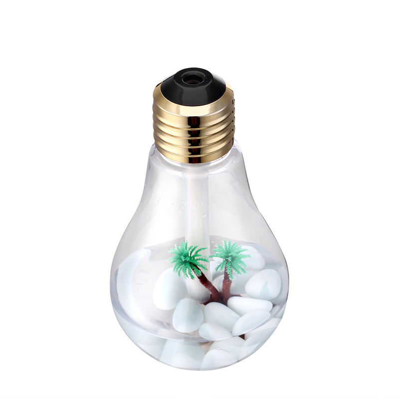 七彩灯泡加湿器 USB超静音迷你加湿器细节图