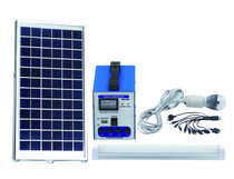 Solar-powered camping tent lamp Home emergency lighting system to charge electronics