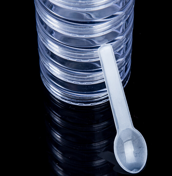 14格透明塑料收纳盒整理储物盒首饰盒包装盒药盒细节图