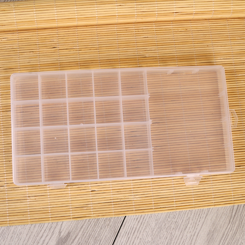 精品透明化妆品收纳盒首饰收纳盒20+1格盒细节图